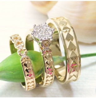 Yellow gold no black backing