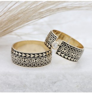 NC2515-1R2BS - Pacifica Tri Bridal set