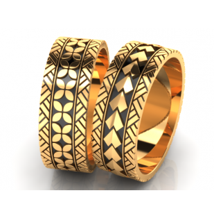 NC037 set yellow gold