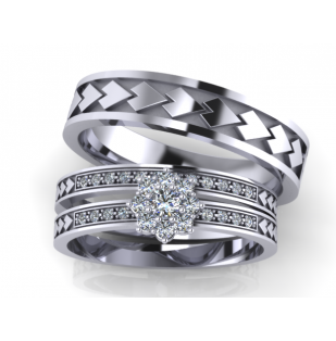 NC041 All white gold