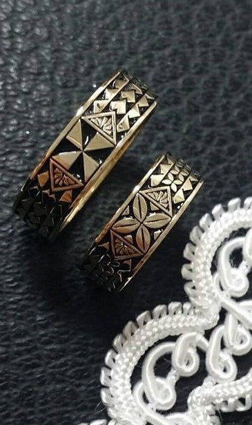 NC006/7BSG - Triband Bridal Set