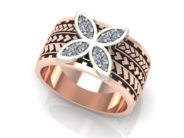 Rose gold band