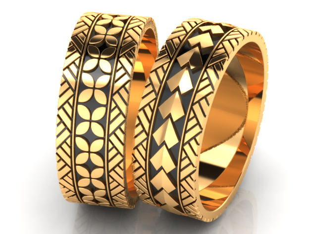 NC037 set yellow gold