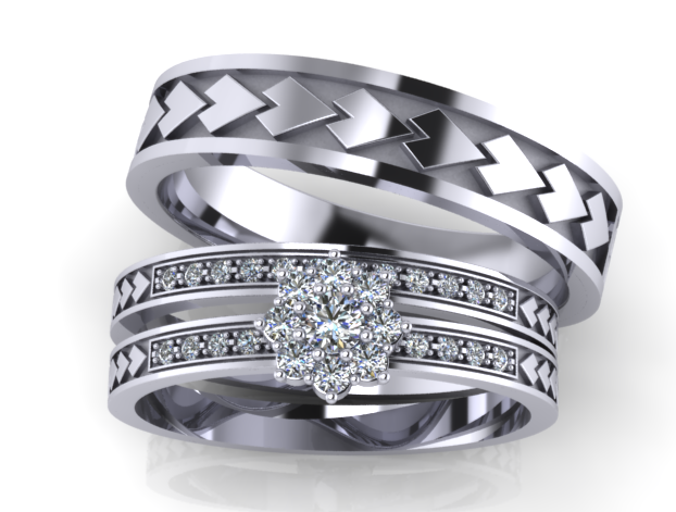 NC041 All white gold