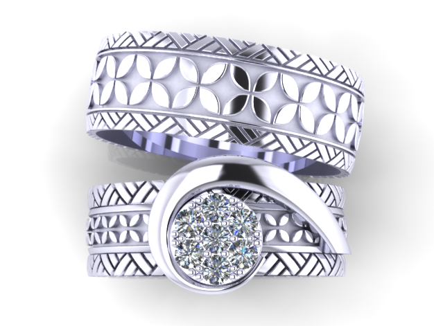 NC044 All white gold
