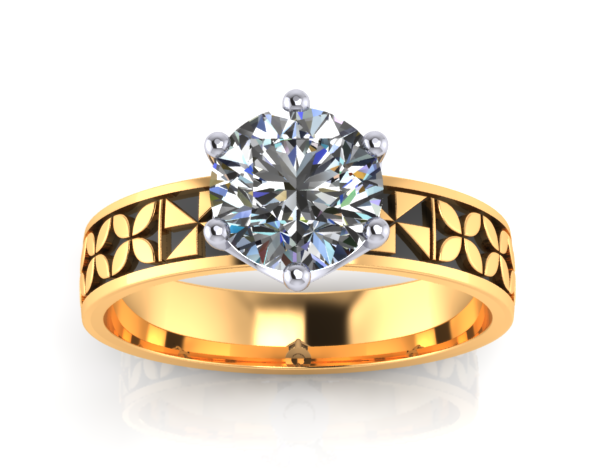 Cubic Zirconia setting