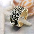 NC006DRC - Mens Taimane Triband ring